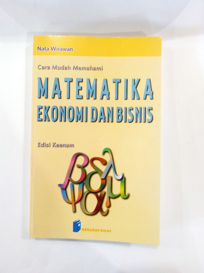 buku matematika ekonomi dan bisnis pdf